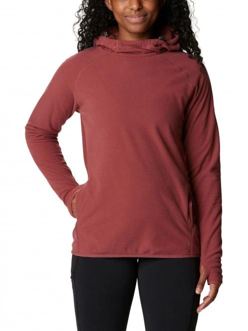 pulover pt. femei Columbia Back Beauty Hoodie rosu 2