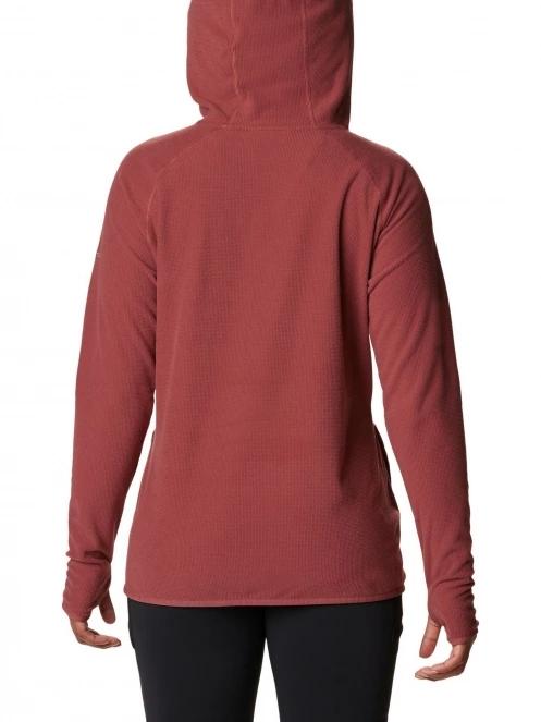 pulover pt. femei Columbia Back Beauty Hoodie rosu 4
