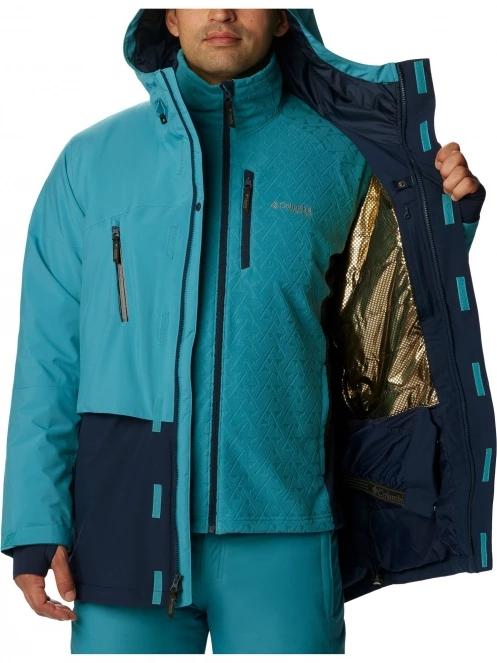 geaca de schi pt. barbati Columbia Aerial Ascender II Jacket albastru 6