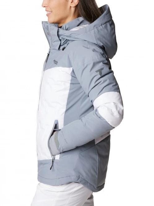 geaca de schi pt. femei Columbia Wildcard III Down Jacket alb 3