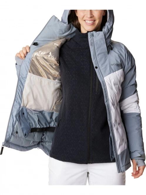 geaca de schi pt. femei Columbia Wildcard III Down Jacket alb 5