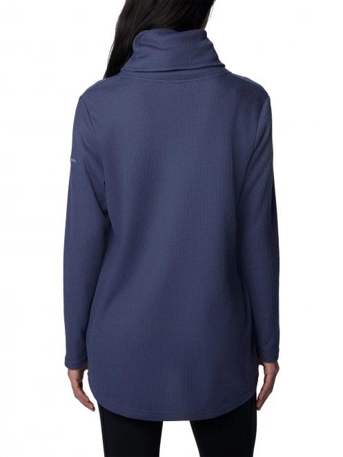 pulover pt. femei Columbia Holly Hideaway Waffle Cowl Neck Pullove albastru 4