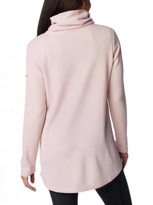 pulover pt. femei Columbia Holly Hideaway Waffle Cowl Neck Pullove roz 4