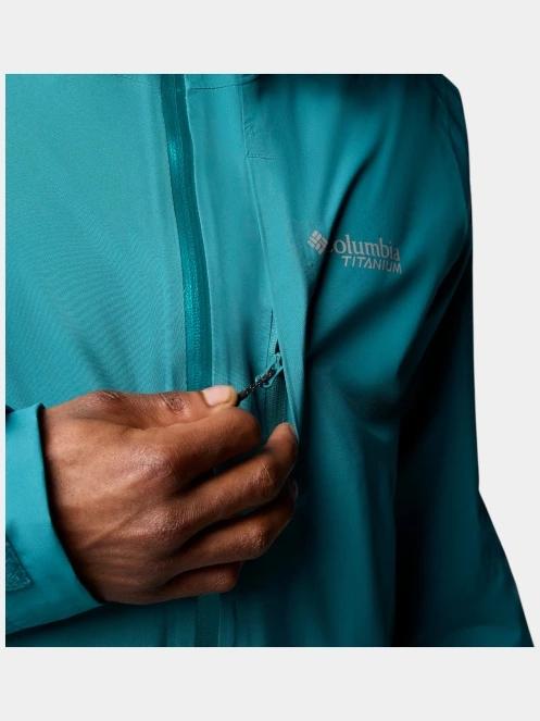 haine de ploaie pt. barbati Columbia Ampli-Dry II Shell verde 9