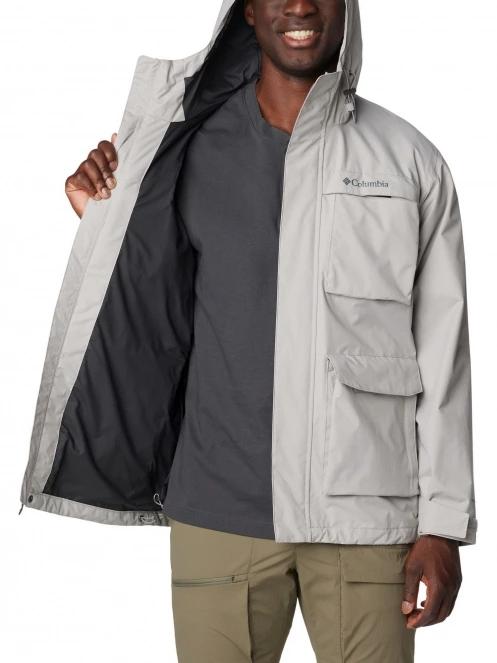 haine de ploaie pt. barbati Columbia Landroamer Jacket gri 6