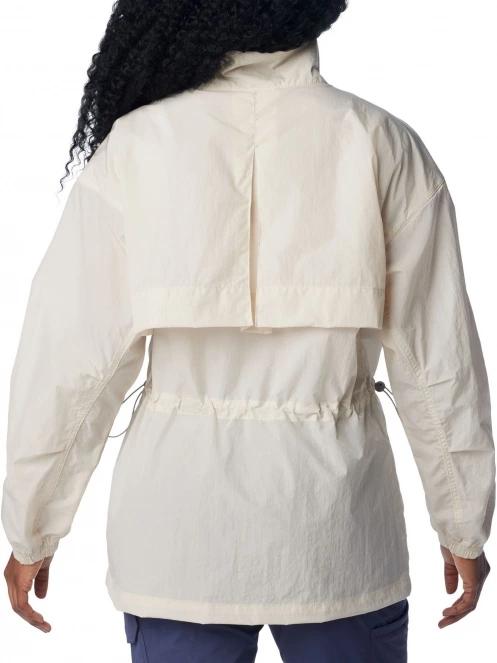 geaca de vant pt. femei Columbia Paracutie Anorak Windbreaker nisip 4