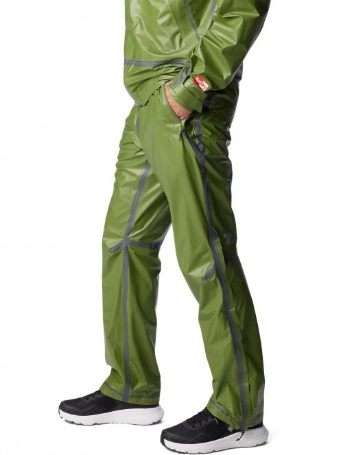 pantaloni de drumetie pt. barbati Columbia Outdry Extreme Wyldwood Rain Pant verde 3