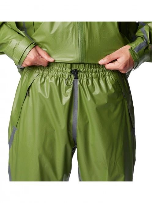 pantaloni de drumetie pt. barbati Columbia Outdry Extreme Wyldwood Rain Pant verde 7