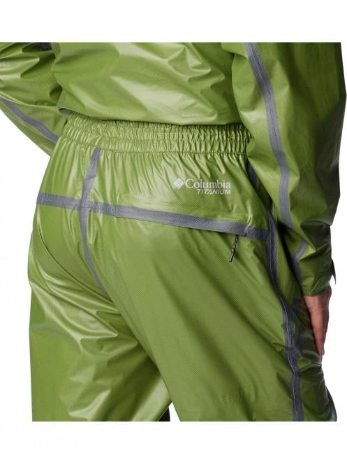 pantaloni de drumetie pt. barbati Columbia Outdry Extreme Wyldwood Rain Pant verde 8
