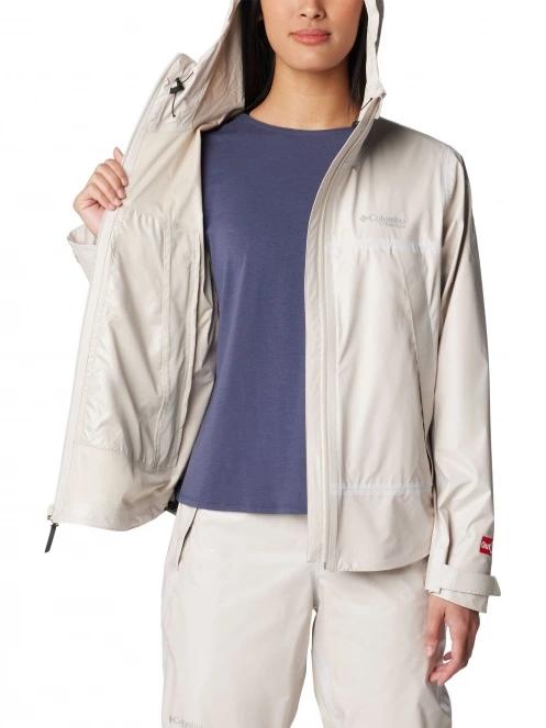 haine de ploaie pt. femei Columbia OutDry Extreme Wyldwood Shell nisip 5