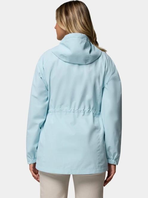 haine de ploaie pt. femei Columbia Blossom Park Rain Jacket albastru deschis 4