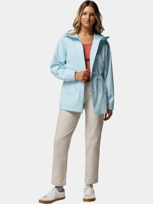 haine de ploaie pt. femei Columbia Blossom Park Rain Jacket albastru deschis 5