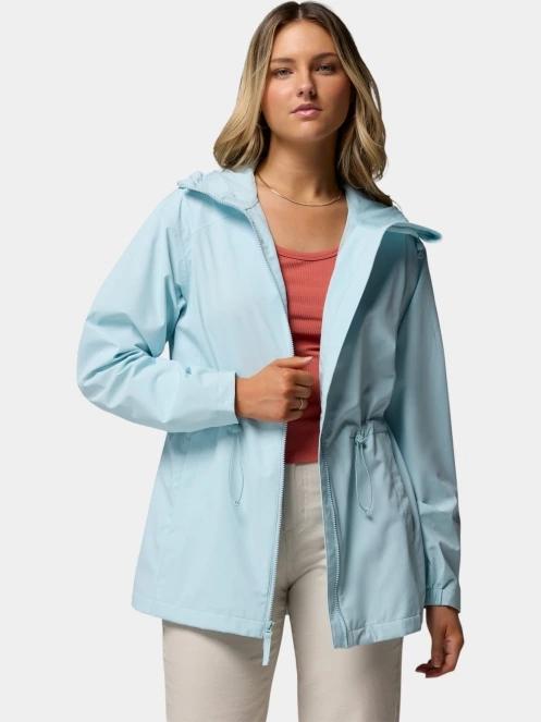 haine de ploaie pt. femei Columbia Blossom Park Rain Jacket albastru deschis 6