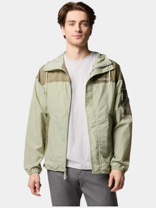 jacheta de primavara pt. barbati Columbia Challenger II Windbreaker verde 2