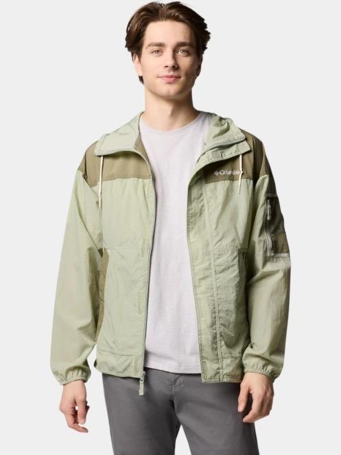 geaca de vant pt. barbati Columbia Challenger II Windbreaker verde deschis 5