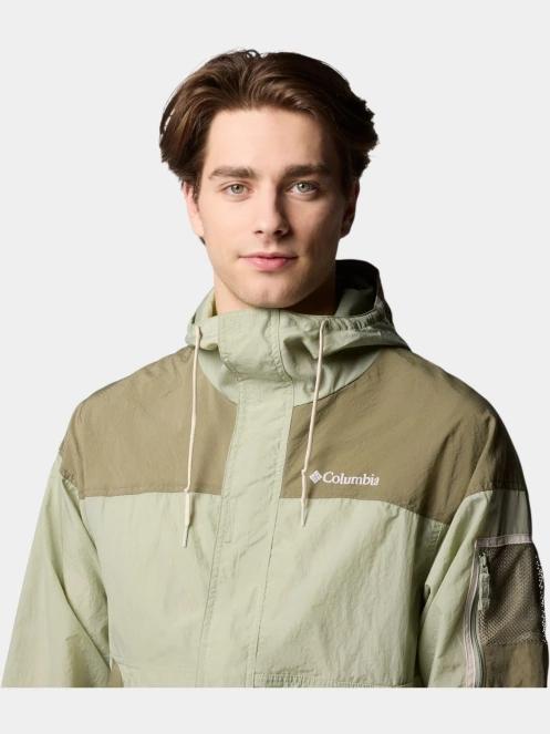 geaca de vant pt. barbati Columbia Challenger II Windbreaker verde deschis 6