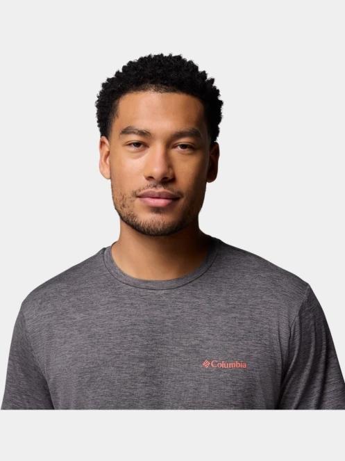 tricou pentru sport, cu maneci scurte pt. barbati Columbia Kwick Hike Back Graphic Short Sleeve Tee negru 6