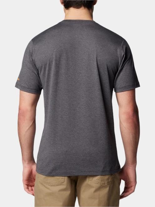tricou pentru sport, cu maneci scurte pt. barbati Columbia Kwick Hike Graphic Short Sleeve Tee negru 4