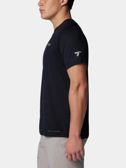 tricou cu maneci scurte pt. barbati Columbia Summit Valley SS Crew negru 3