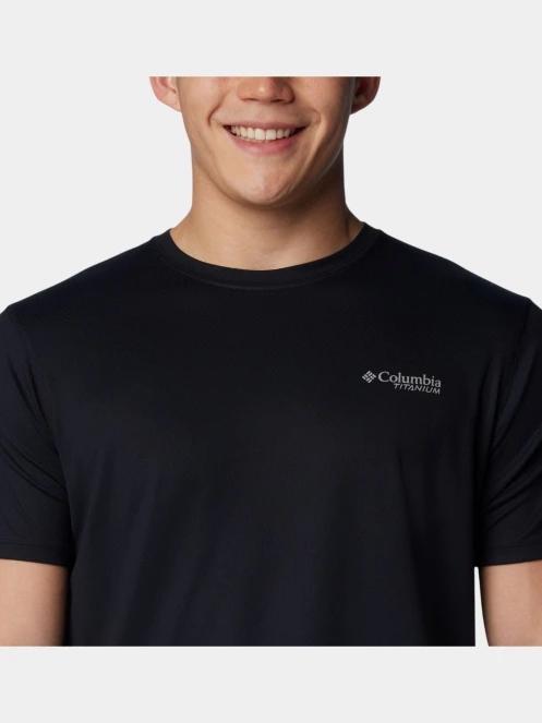 tricou cu maneci scurte pt. barbati Columbia Summit Valley SS Crew negru 5