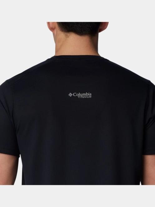 tricou cu maneci scurte pt. barbati Columbia Summit Valley SS Crew negru 6