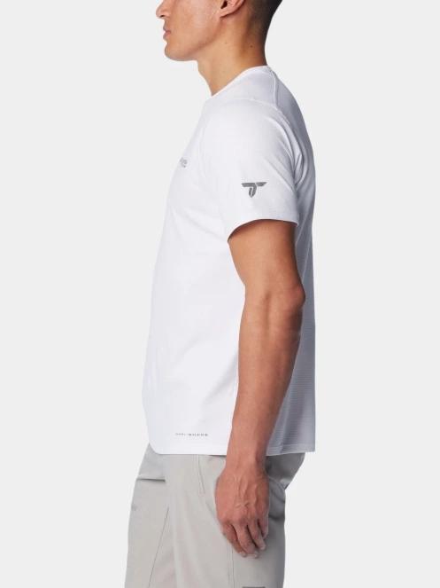 tricou cu maneci scurte pt. barbati Columbia Summit Valley SS Crew alb 3
