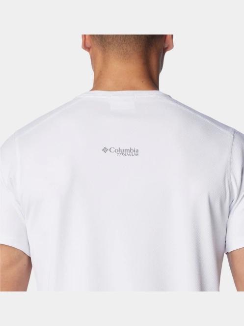 tricou cu maneci scurte pt. barbati Columbia Summit Valley SS Crew alb 6