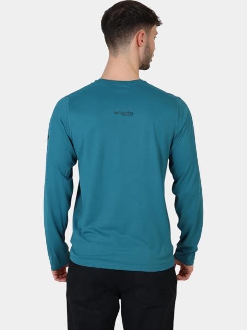 tricou cu maneci lungi, pentru sport pt. barbati Columbia Summit Valley LS Crew verde 4