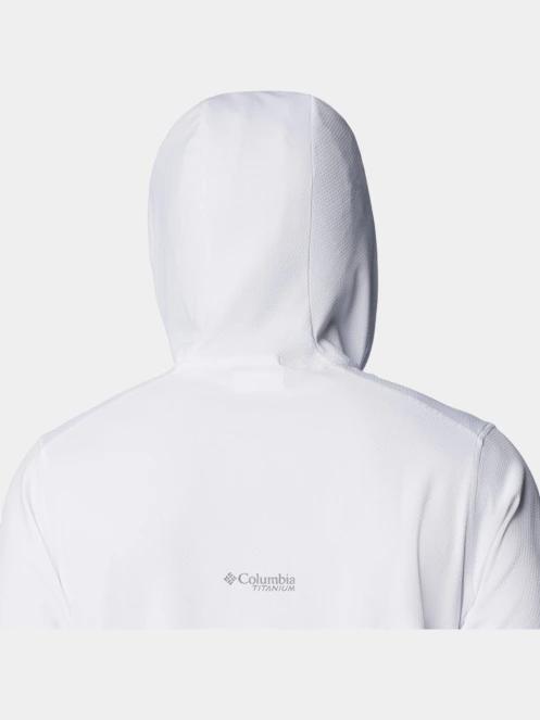 tricou cu maneci lungi, pentru sport pt. barbati Columbia Summit Valley Hoodie alb 6