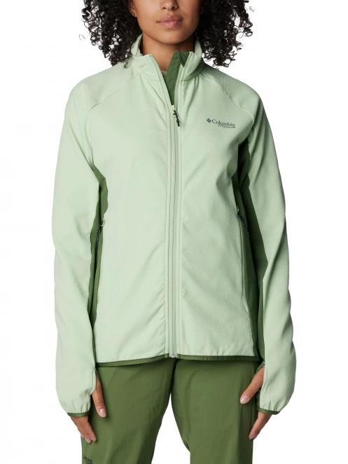 pulover polar pt. femei Columbia Spectre Ridge Full Zip Tech Fleece verde 2