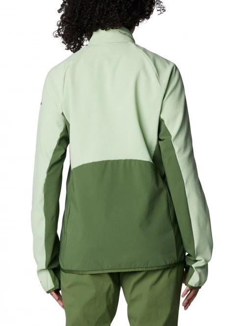 pulover polar pt. femei Columbia Spectre Ridge Full Zip Tech Fleece verde 4
