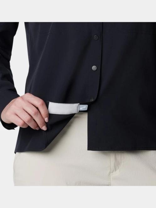 camasa de drumetie cu maneci lungi pt. femei Columbia Summit Valley Woven Long Sleeve Shirt negru 8