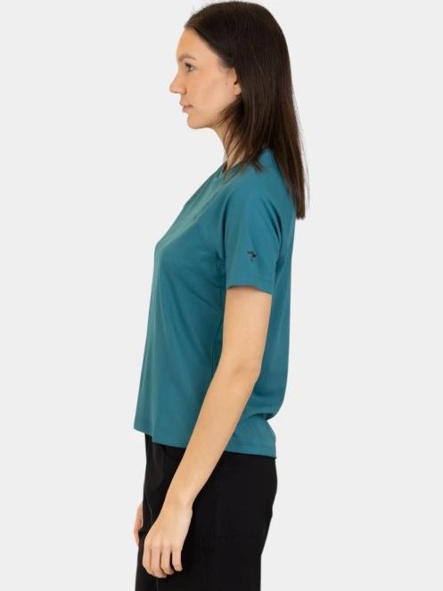 tricou pentru sport, cu maneci scurte pt. femei Columbia Summit Valley Short Sleeve Crew verde 3