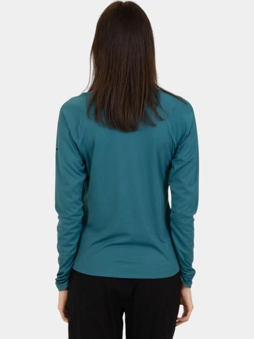tricou cu maneci lungi, pentru sport pt. femei Columbia Summit Valley Long Sleeve Crew verde 4