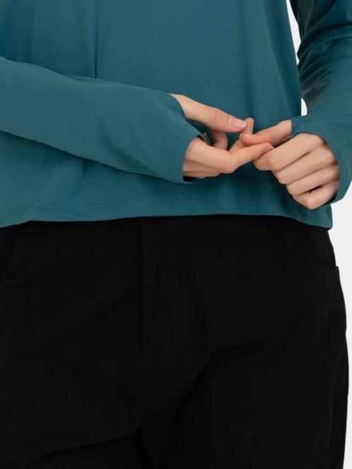tricou cu maneci lungi, pentru sport pt. femei Columbia Summit Valley Long Sleeve Crew verde 6
