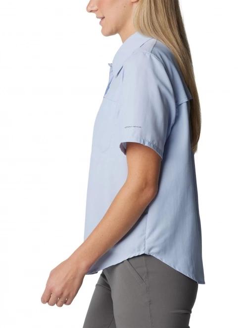 camasa de drumetie cu maneci scurte pt. femei Columbia Silver Ridge 3.0 Short Sleeve Shirt albastru 3