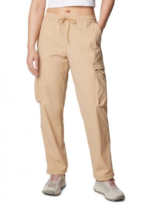 pantaloni de drumetie pt. femei Columbia Boundless Trek Cargo Pant nisip 2