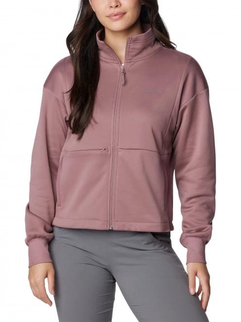 pulover polar pt. femei Columbia Boundless Trek Tech Full Zip violet 2