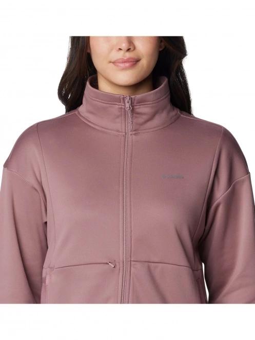 pulover polar pt. femei Columbia Boundless Trek Tech Full Zip violet 7