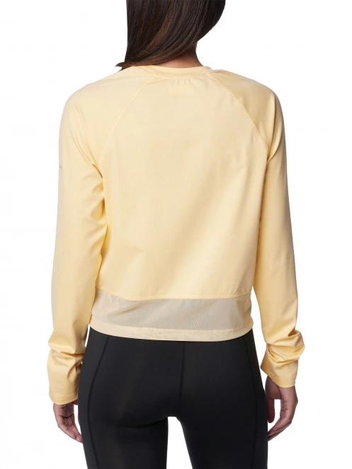 tricou cu maneci lungi pt. femei Columbia Boundless Trek Active Long Sleeve Shirt galben 4