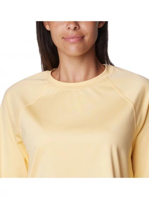 tricou cu maneci lungi pt. femei Columbia Boundless Trek Active Long Sleeve Shirt galben 6