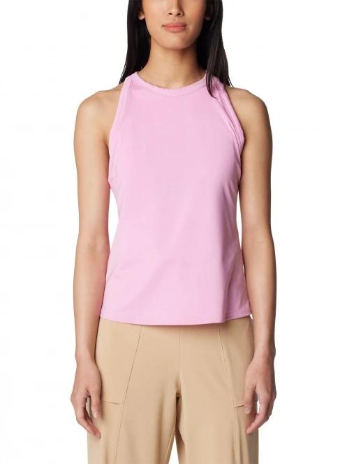 tricou de sport fara maneci pt. femei Columbia Boundless Trek Support Tank roz 2