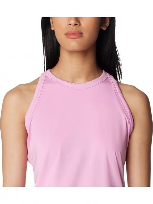 tricou de sport fara maneci pt. femei Columbia Boundless Trek Support Tank roz 5