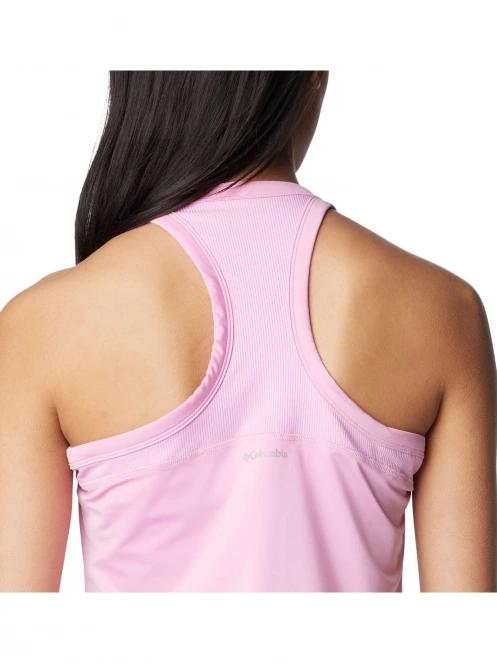 tricou de sport fara maneci pt. femei Columbia Boundless Trek Support Tank roz 6
