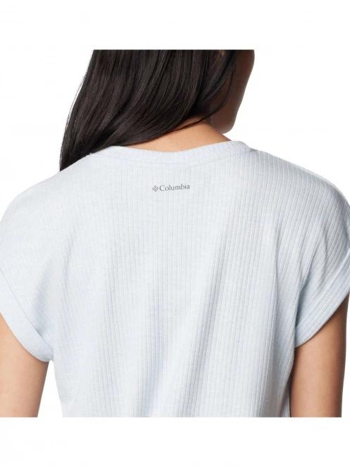 tricou cu maneci scurte pt. femei Columbia Crystal Pine Tee albastru 6