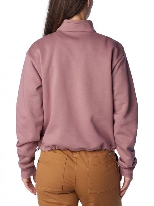 pulover pt. femei Columbia Columbia Lodge Quarter Zip rosu 4