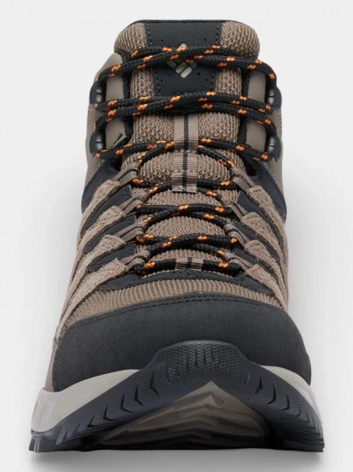 bocanci de drumetie impermeabili pt. barbati Columbia Strata Trail Mid WP maro 6