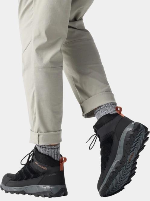 bocanci de drumetie impermeabili pt. barbati Columbia Strata Trail Mid WP negru 11