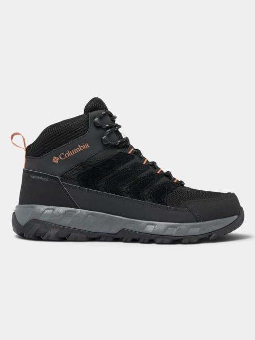 bocanci de drumetie impermeabili pt. barbati Columbia Strata Trail Mid WP negru 4