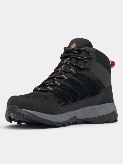 bocanci de drumetie impermeabili pt. barbati Columbia Strata Trail Mid WP negru 5